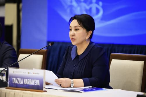 Oliy Majlis Senatida “30-iyul – Butunjahon odam savdosiga qarshi kurashish kuni”ga bagʻishlangan “Oʻzgarib borayotgan dunyoda odam savdosiga qarshi kurashish: profilaktika, himoya va hamkorlik” mavzusidagi xalqaro konferensiya boʻlib oʻtdi