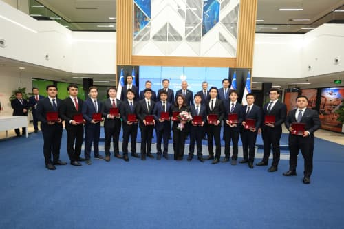 Winners of the First Global Challenge 2026 international robotics competition honored