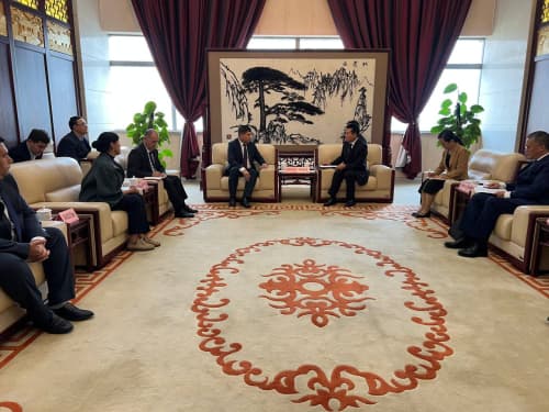 Qashqadaryo Delegation Discusses Cooperation in BPO and Education in China