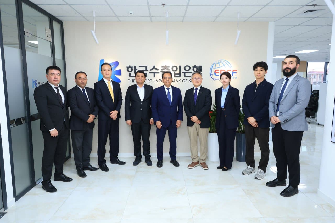 Эксимбанкнинг Тошкентдаги ваколатхонаси раҳбари билан учрашув