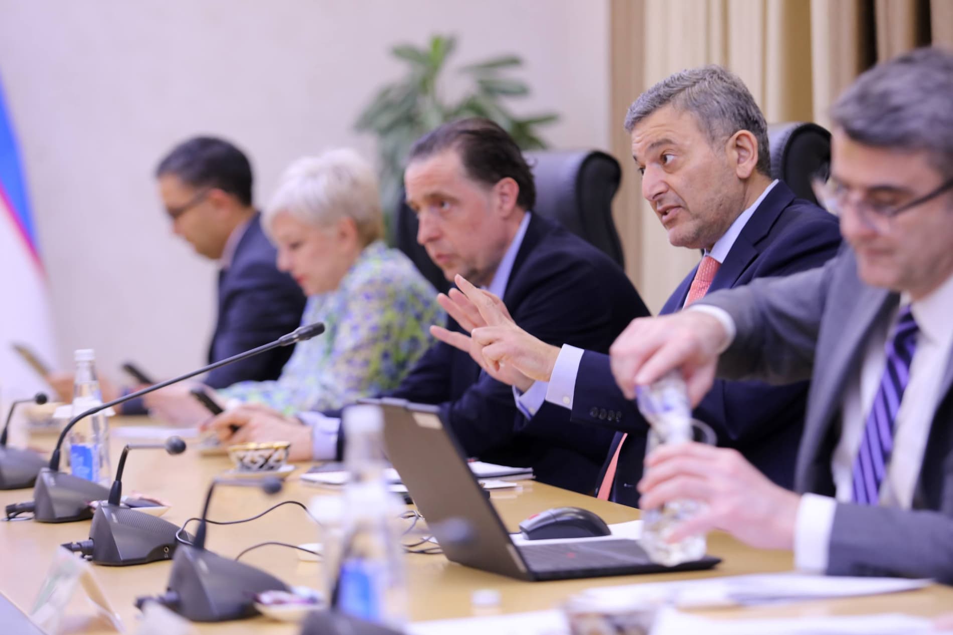 Халқаро валюта жамғармасининг мамлакатимиздаги миссияси раҳбари билан учрашув