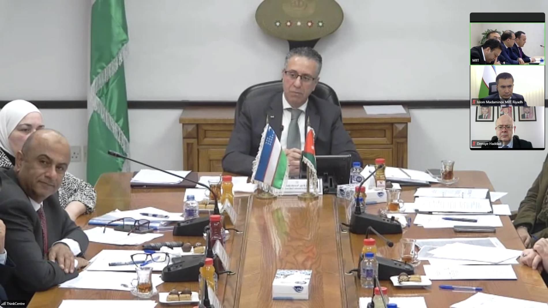 Ўзбекистон-Иордания Ҳукуматлараро комиссиясининг биринчи йиғилиши бўлиб ўтди