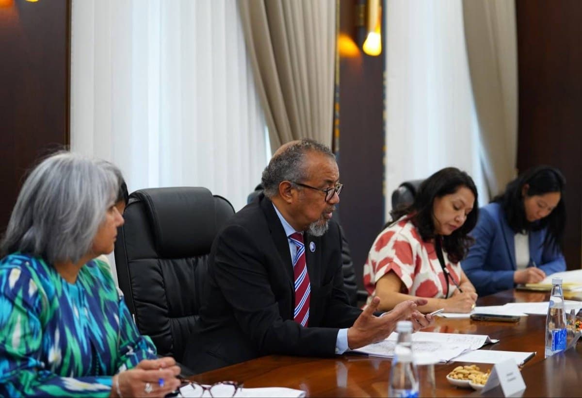 Глава ВОЗ высоко оценил реформы в системе здравоохранения Узбекистана