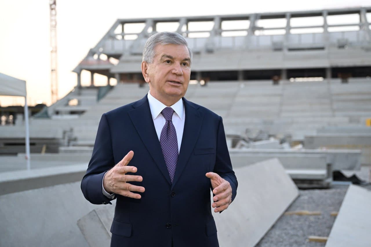 The progress of construction work in New Tashkent reviewed