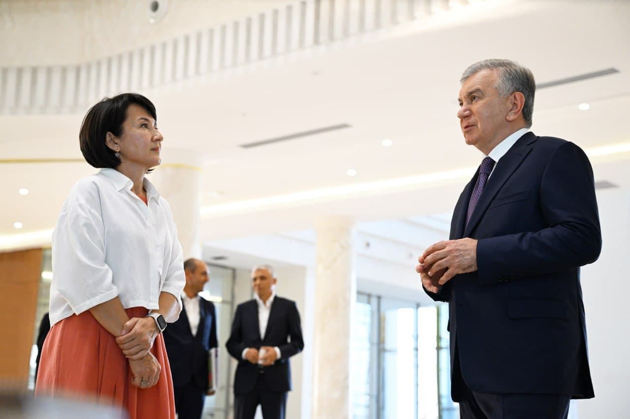 The progress of construction work in New Tashkent reviewed