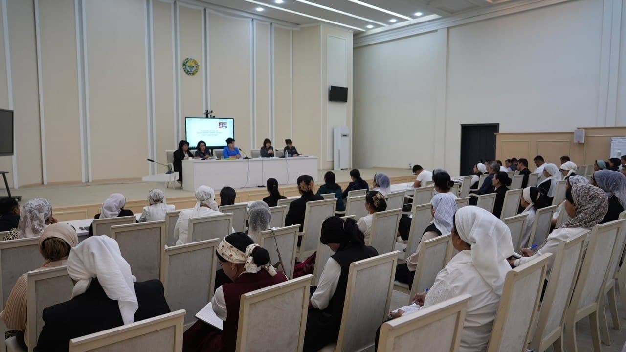 IIV Jamoat xavfsizligi departamenti rahbariyati tomonidan Andijon viloyatida ayollar va voyaga yetmaganlar huquqlarini himoya qilishga qaratilgan targʻibot tadbirlari amalga oshirilmoqda