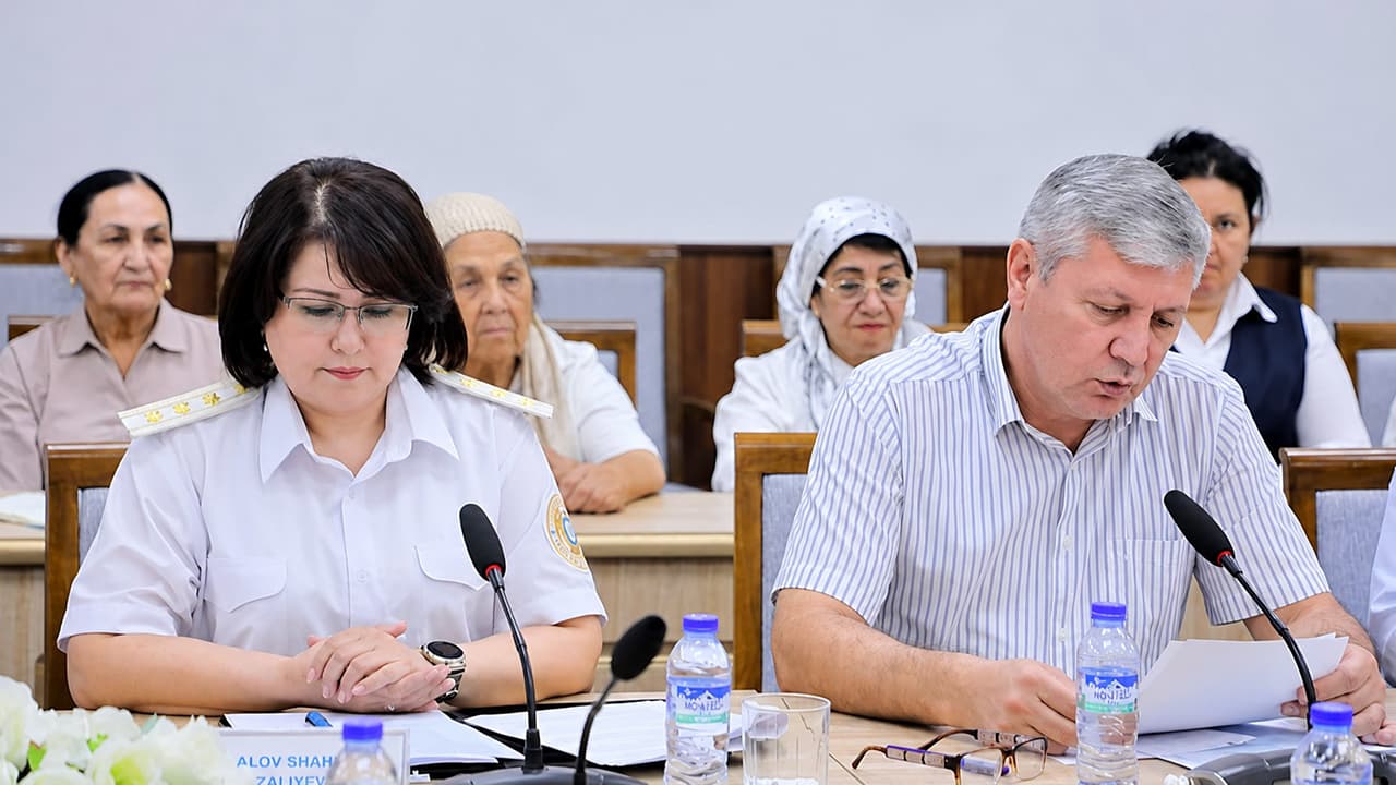 “Ayollar va bolalar huquqlarini himoya qilish hamda ularga nisbatan tazyiq va zoʻravonlik holatlarining oldini olish boʻyicha qoʻshma umumlashtirish yigʻilishi” boʻlib oʻtdi