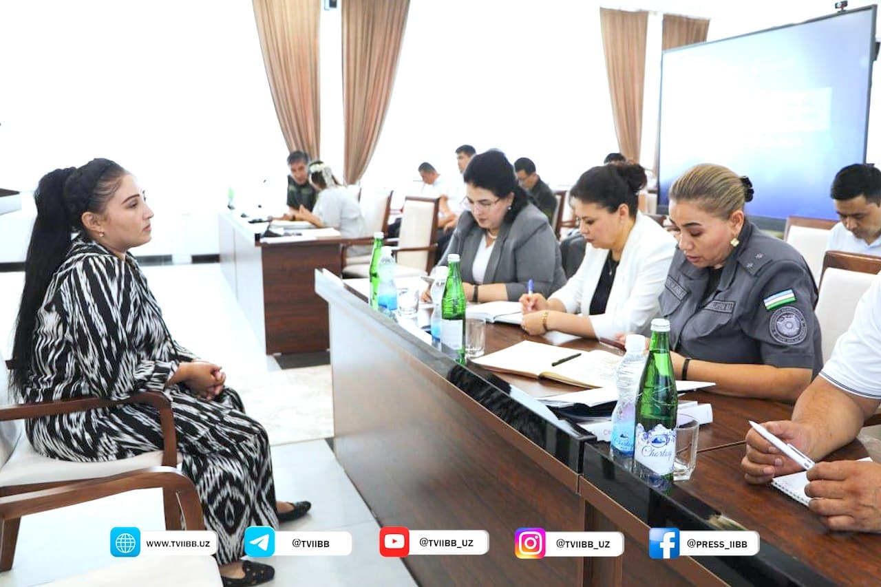 Toshkent viloyati sudi binosida xotin-qizlarning huquq va manfaatlarini himoya qilish masalalari muhokama qilindi
