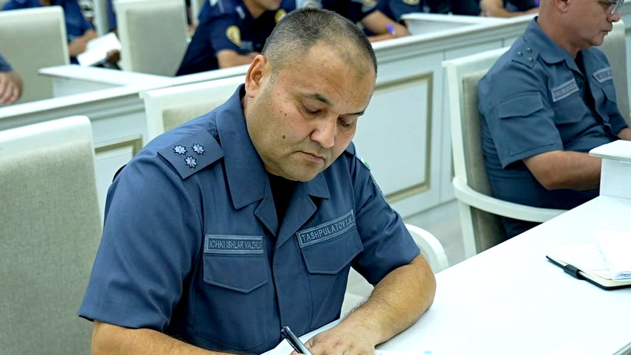 С участием руководства УВД Ферганской области обсуждены суть и значение новой системы обеспечения общественной безопасности
