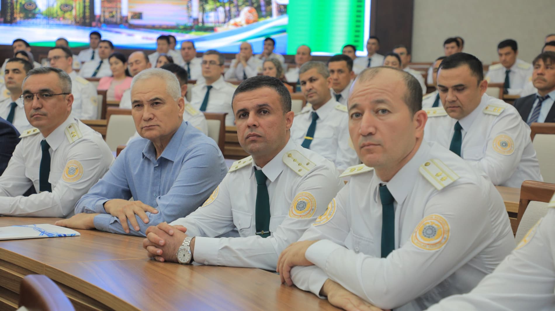 В связи с Днем учителей и наставников в Академии Министерства внутренних дел было организовано праздничное мероприятие