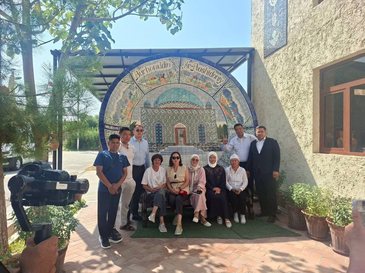 An info tour has been organized for Kyrgyz media representatives