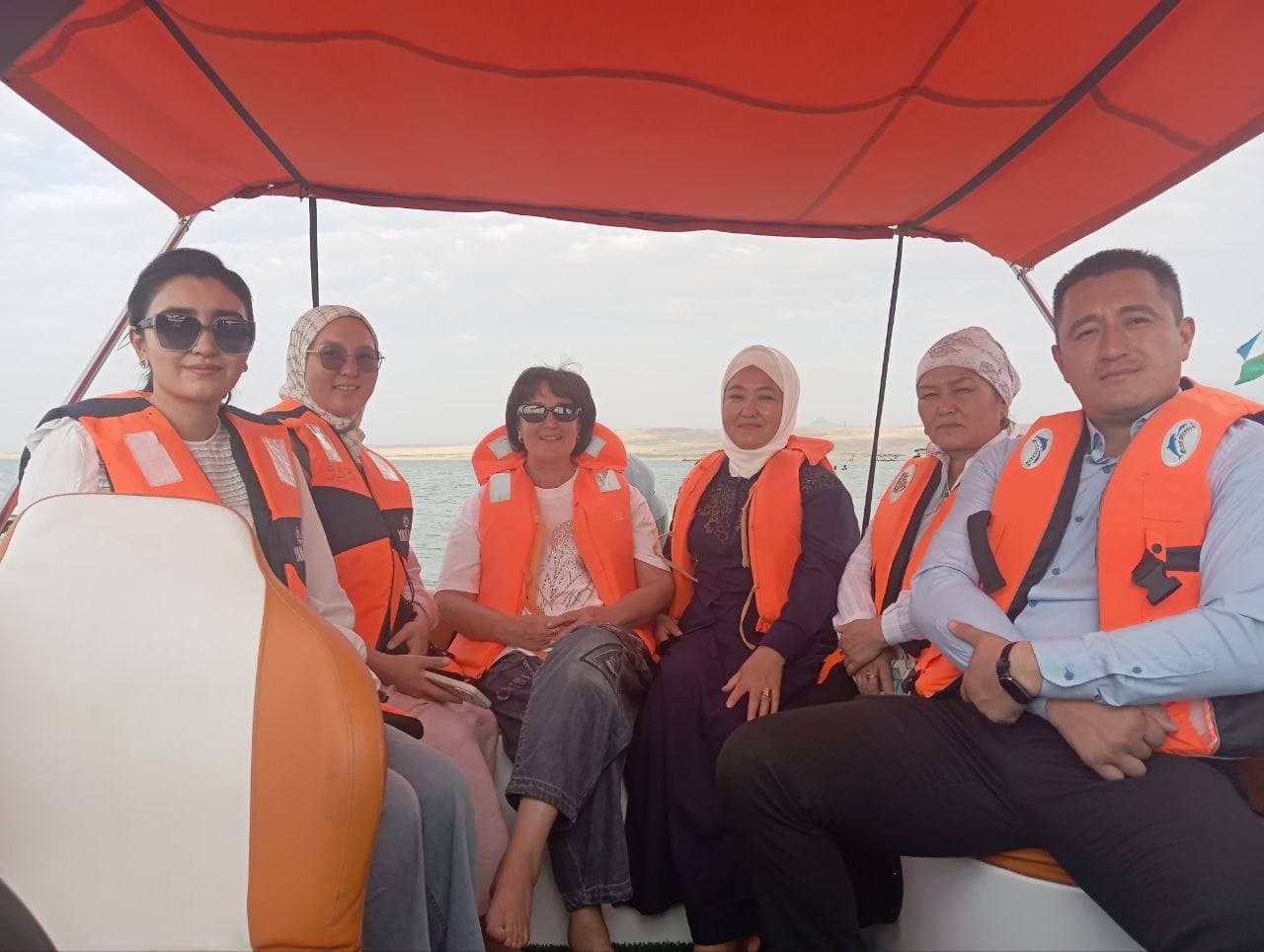 An info tour has been organized for Kyrgyz media representatives