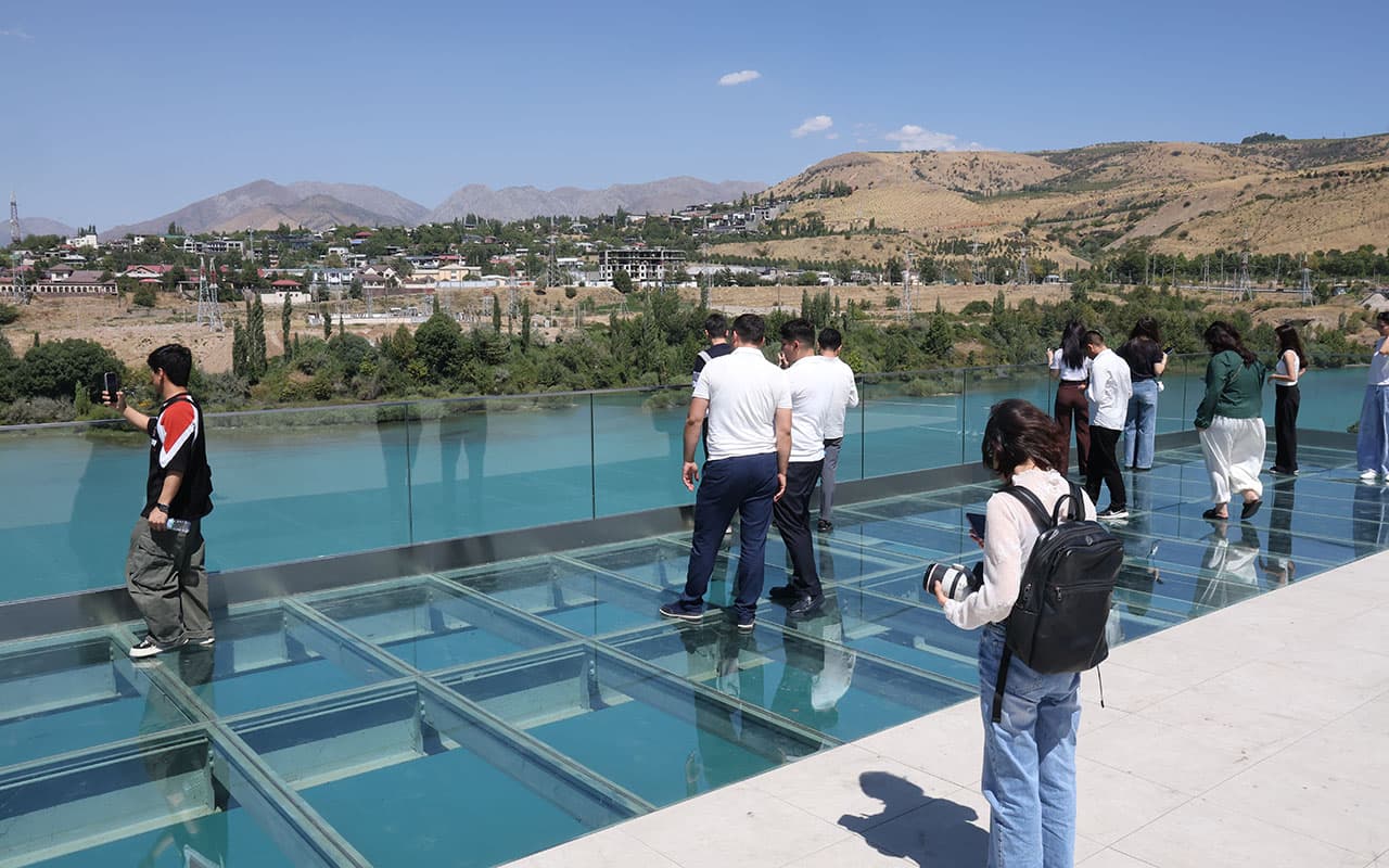 An info tour has been organized to the tourist attractions of Tashkent Region