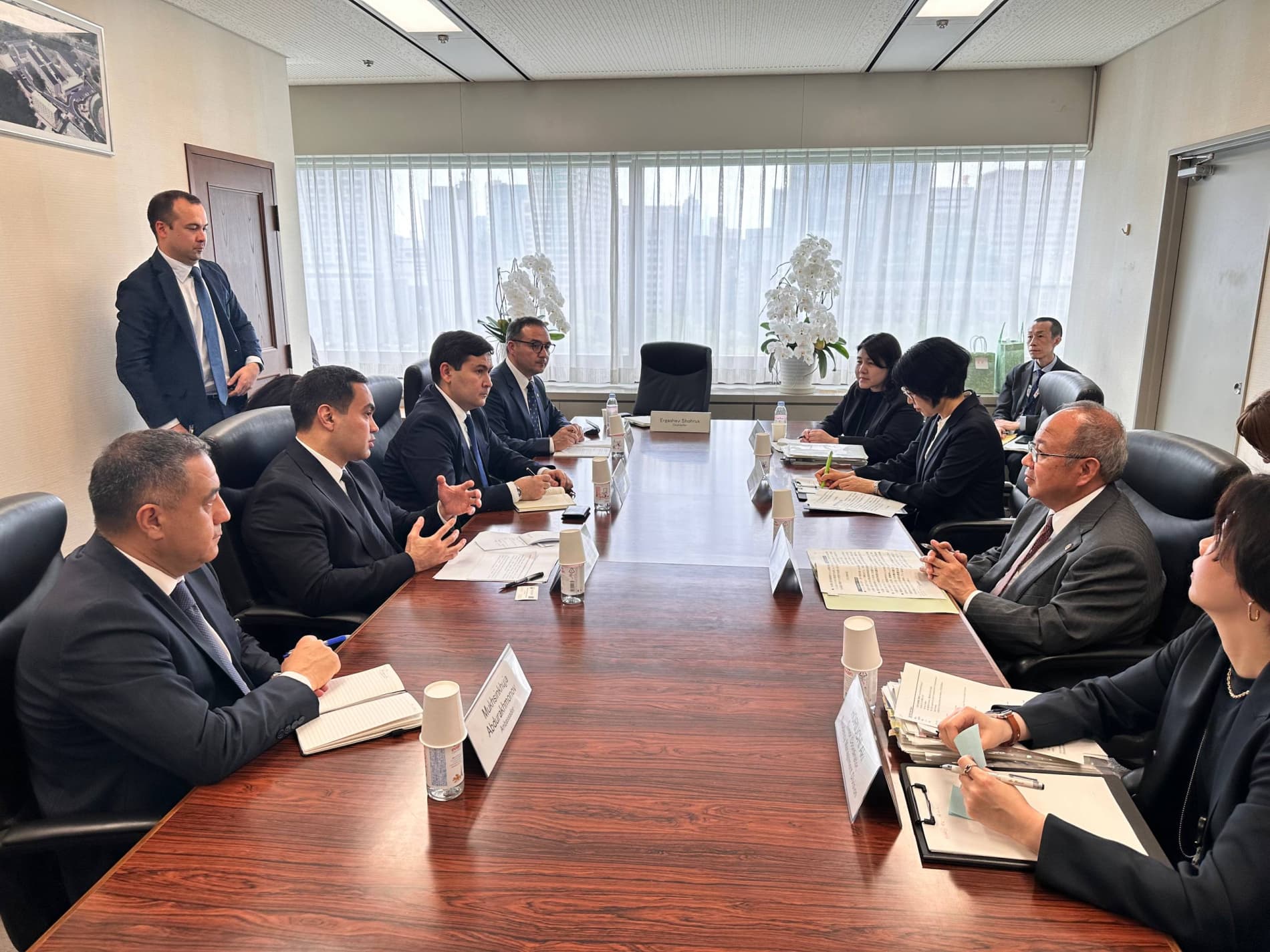 On the Meeting with the Commissioner of the Immigration Services Agency of Japan