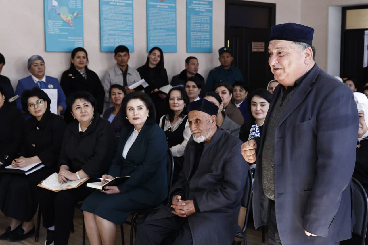 Senat Raisi xotin-qizlar bandligini taʼminlash bo‘yicha ishlarni mahalladan boshlash maqsadida Yangiyo‘l tumanida bo‘ldi