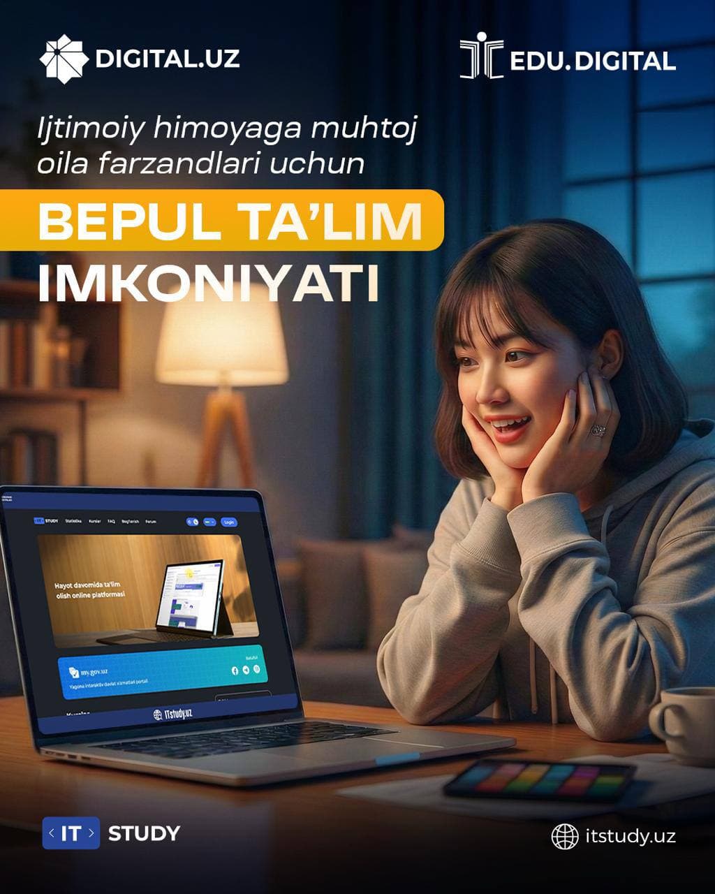 30 тысяч молодых людей из социально уязвимых семей, интересующихся IT, будут обучены бесплатно