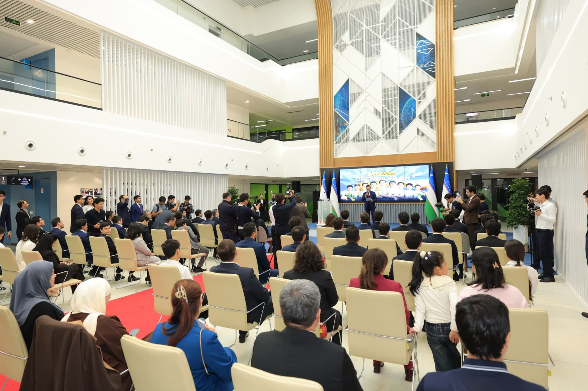 Winners of the First Global Challenge 2026 international robotics competition honored