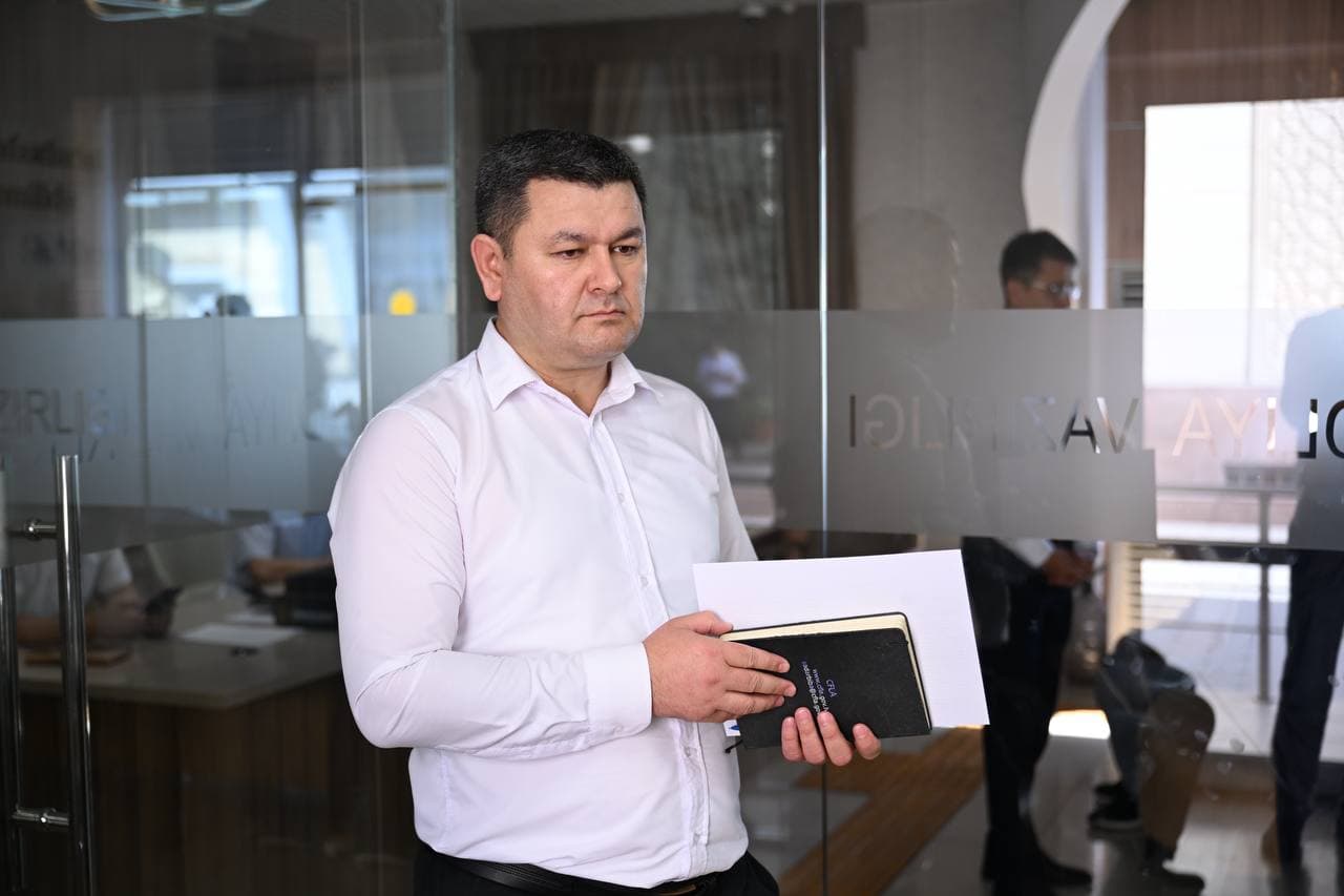Minister of Justice Holds Regular Reception at the Ministry