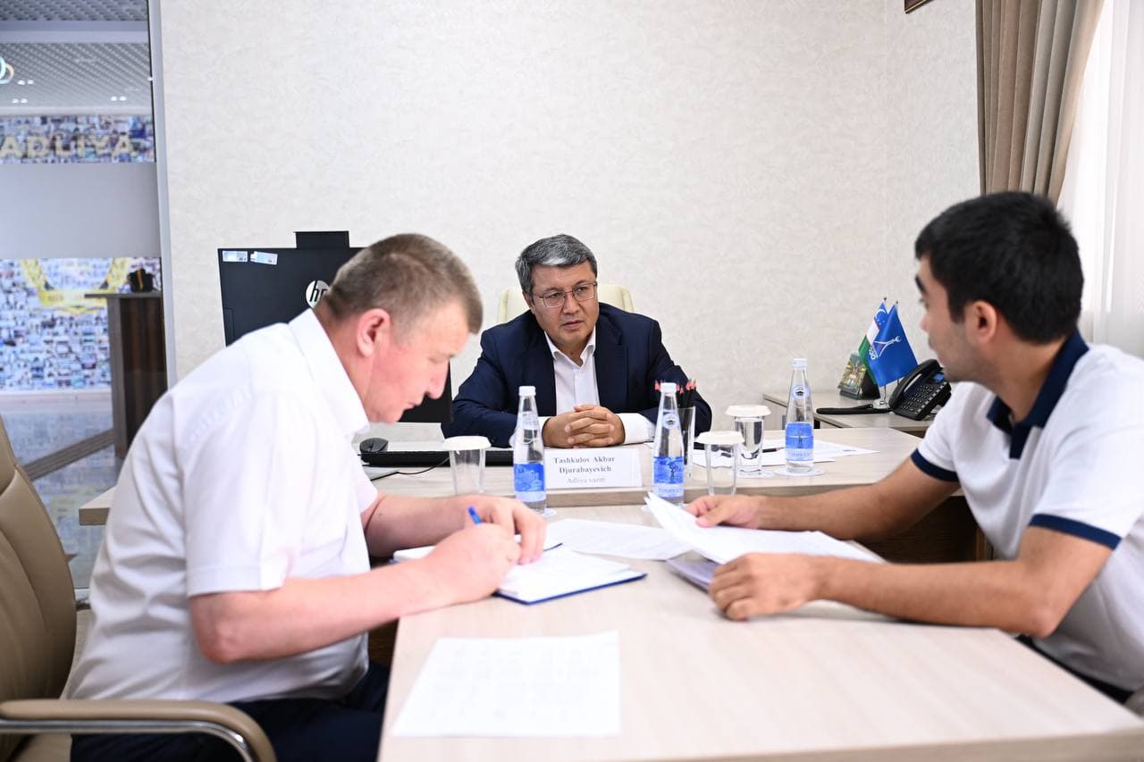 Minister of Justice Holds Regular Reception at the Ministry