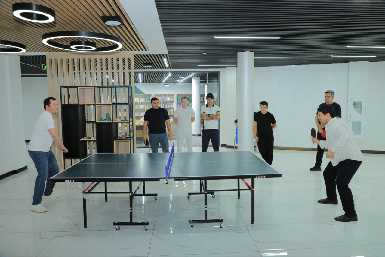 Madaniyat vazirligi xodimlari o‘rtasida stol tennisi musobaqasi bo‘lib o‘tdi