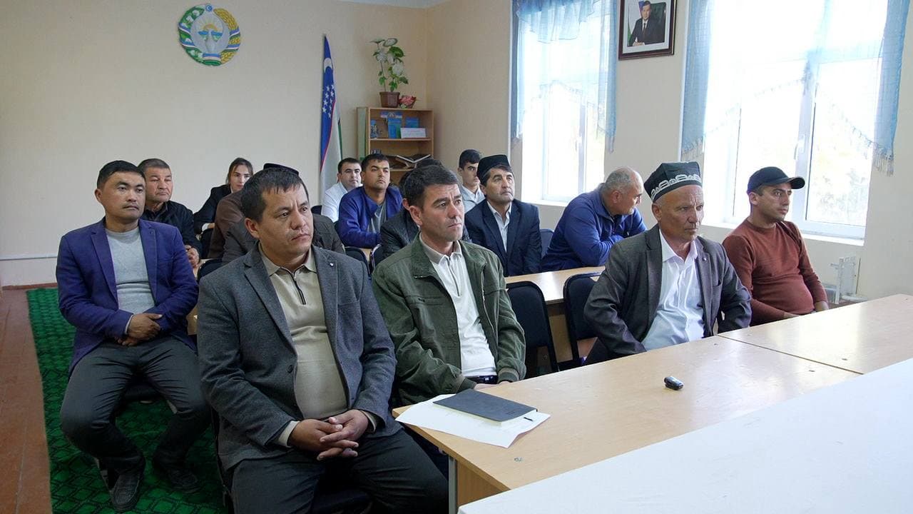 Public hearings held in Samarkand on the power transmission line construction project