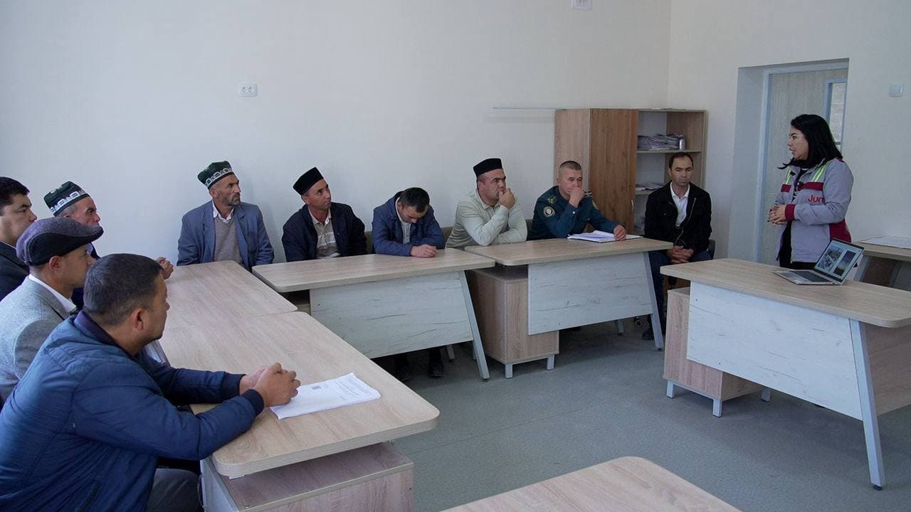 Public hearings held in Samarkand on the power transmission line construction project