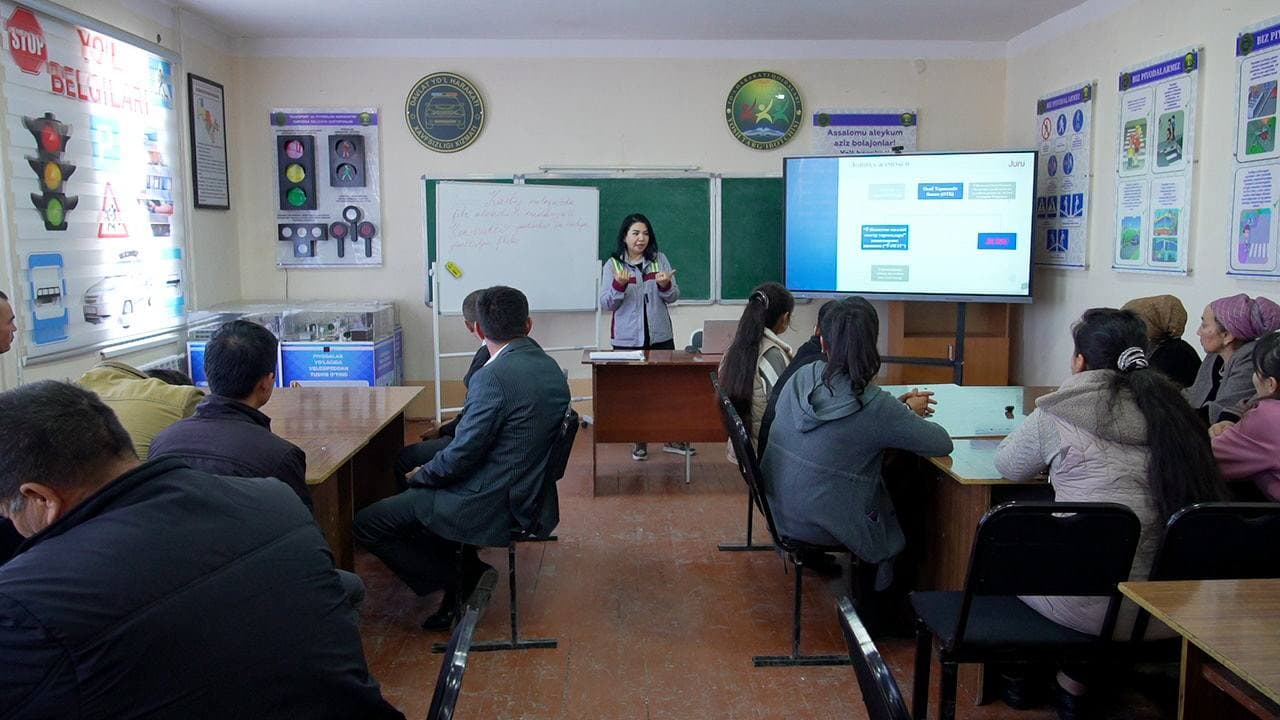 Public hearings held in Samarkand on the power transmission line construction project