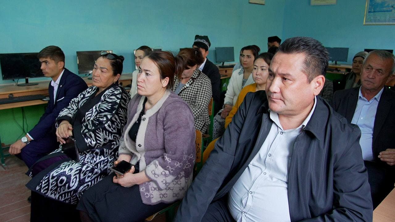 Public hearings held in Samarkand on the power transmission line construction project