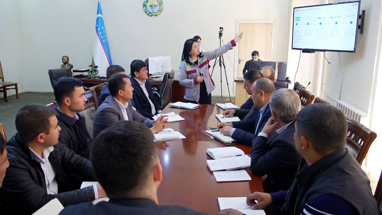 Public hearings held in Samarkand on the power transmission line construction project