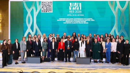 Role of Women in Climate and Water Policy Discussed in Astana