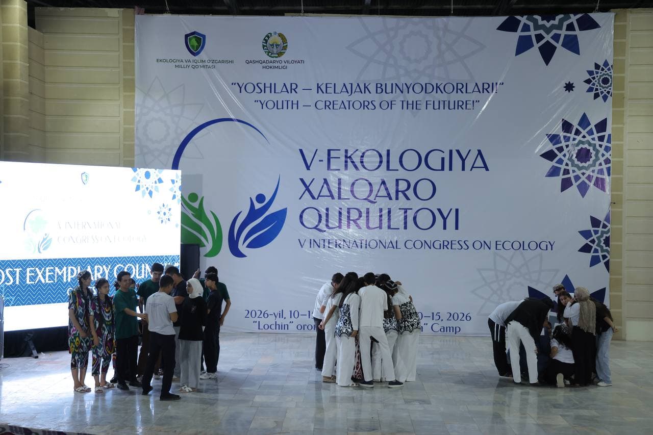 “Yoshlar kelajak bunyodkorlari!” V ekologiya xalqaro qurultoyi g‘oliblari aniqlandi