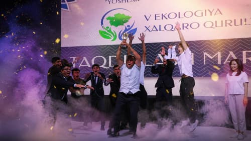 “Yoshlar kelajak bunyodkorlari!” V ekologiya xalqaro qurultoyi g‘oliblari aniqlandi